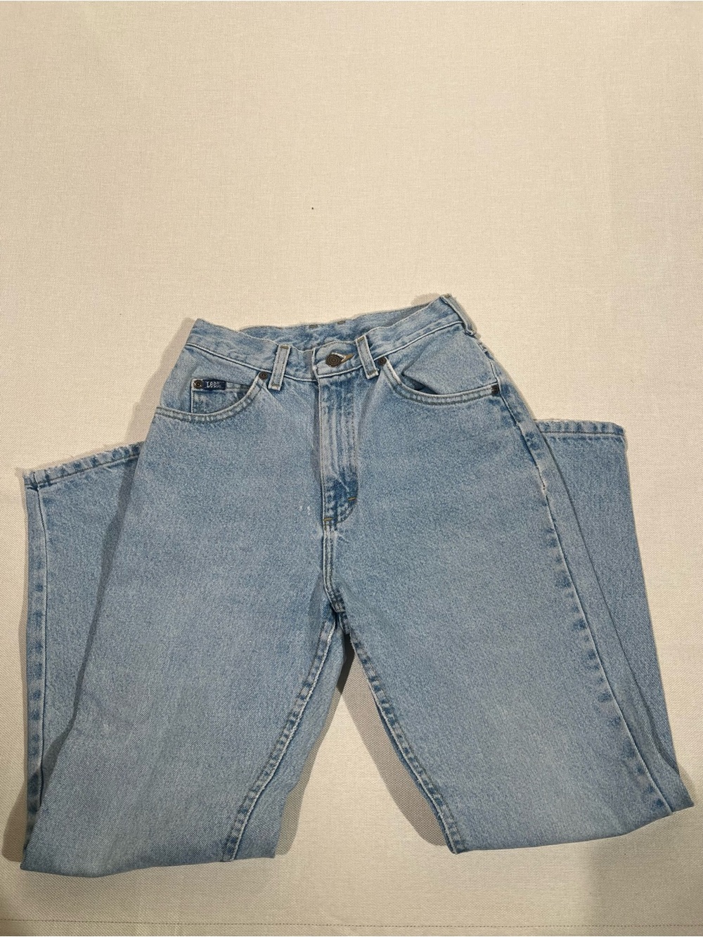 Lee Light Blue High-Rise Women's Jeans
